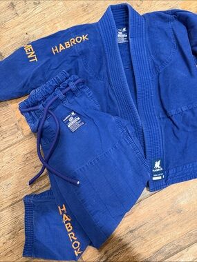 Kids Matching Jiu-Jitsu Set in Royal Blue